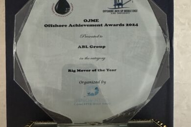 ABL wins Rig Mover of the Year award at OJME Achievement Awards 2024